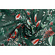 Chiffon Fiori Marilon Verde Bottiglia Chiffon Fiori Marilon Verde Bottiglia