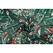 Mousseline Fleurs Marilon Vert Bouteille Mousseline Fleurs Marilon Vert Bouteille