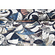 Chiffon Stampato Malandru Multicolore-1 Chiffon Stampato Malandru Multicolore-1