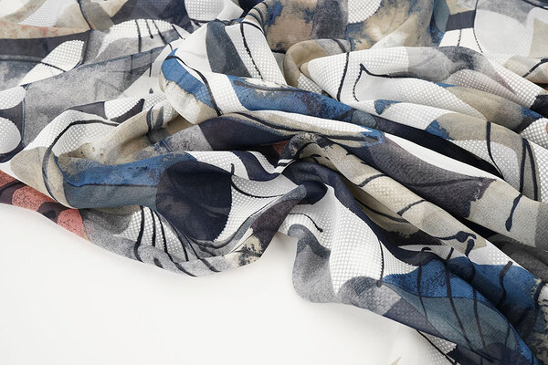 Chiffon Printed Malandru Multi-1