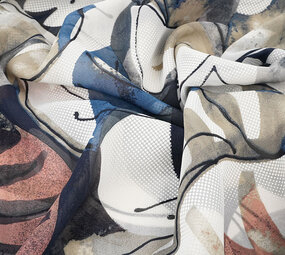 Chiffon Printed Malandru Multi-1