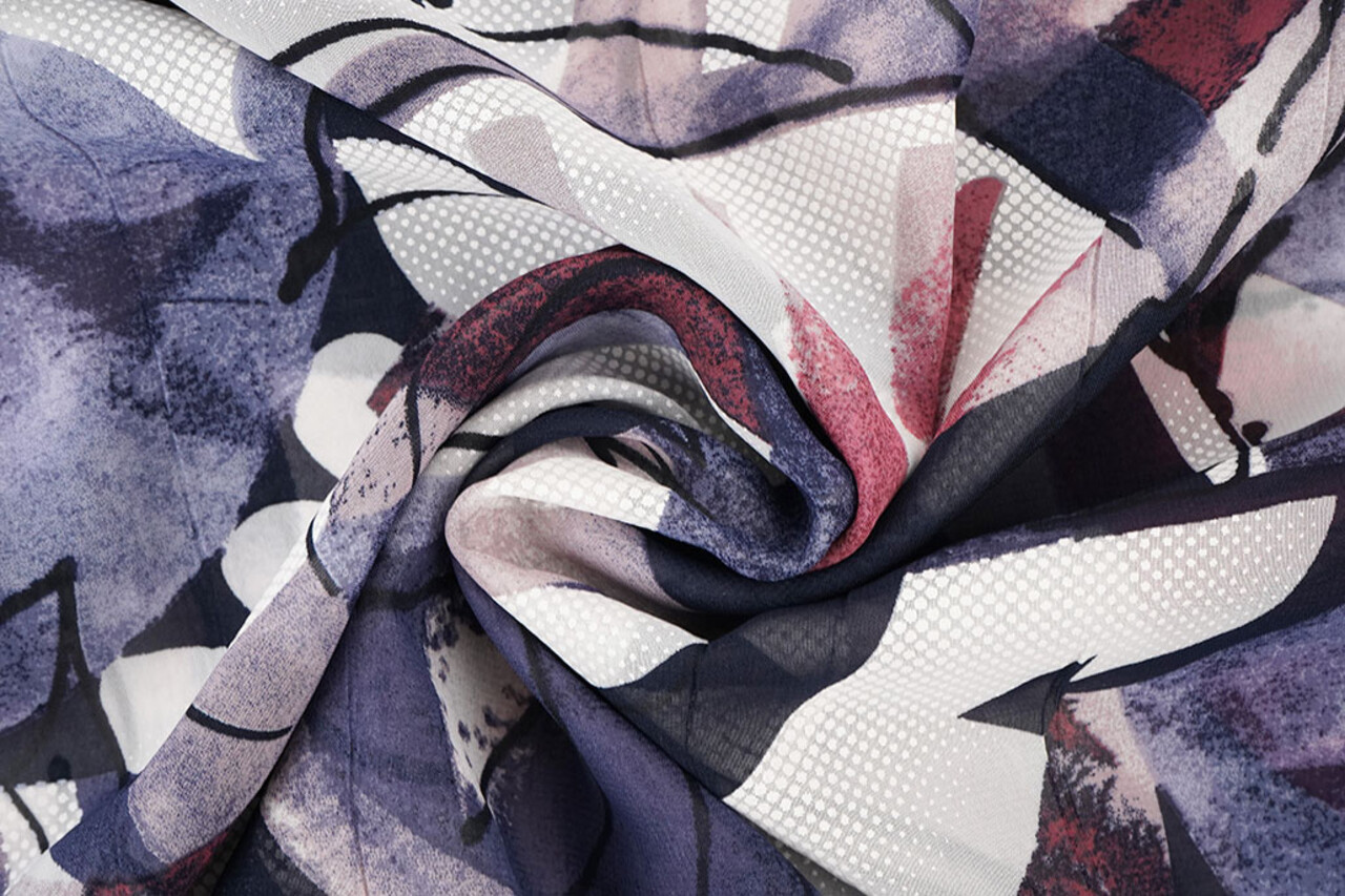 Chiffon Bedruckt Malandru Multi-3