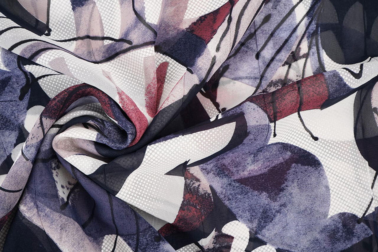 Chiffon Bedrukt Malandru Multi-3