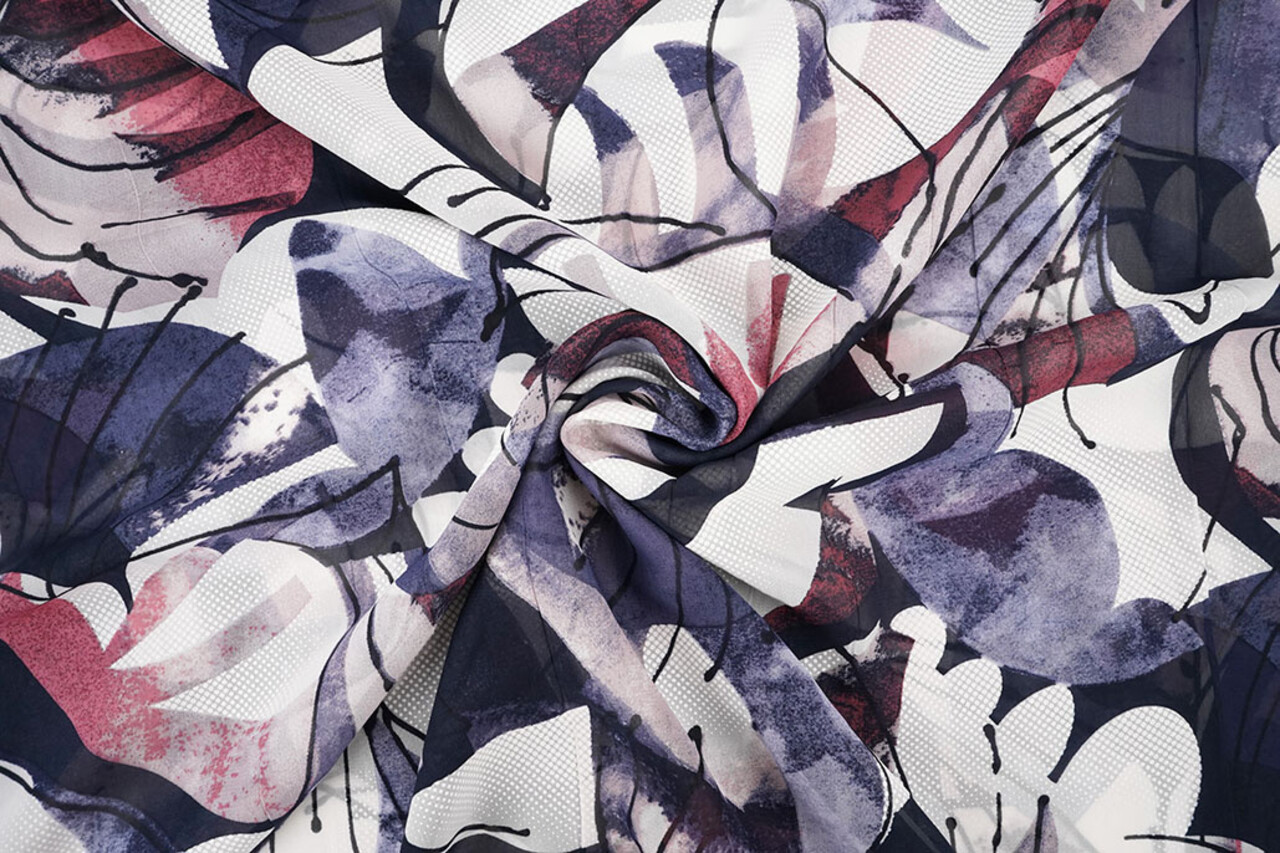 Chiffon Printed Malandru Multi-3