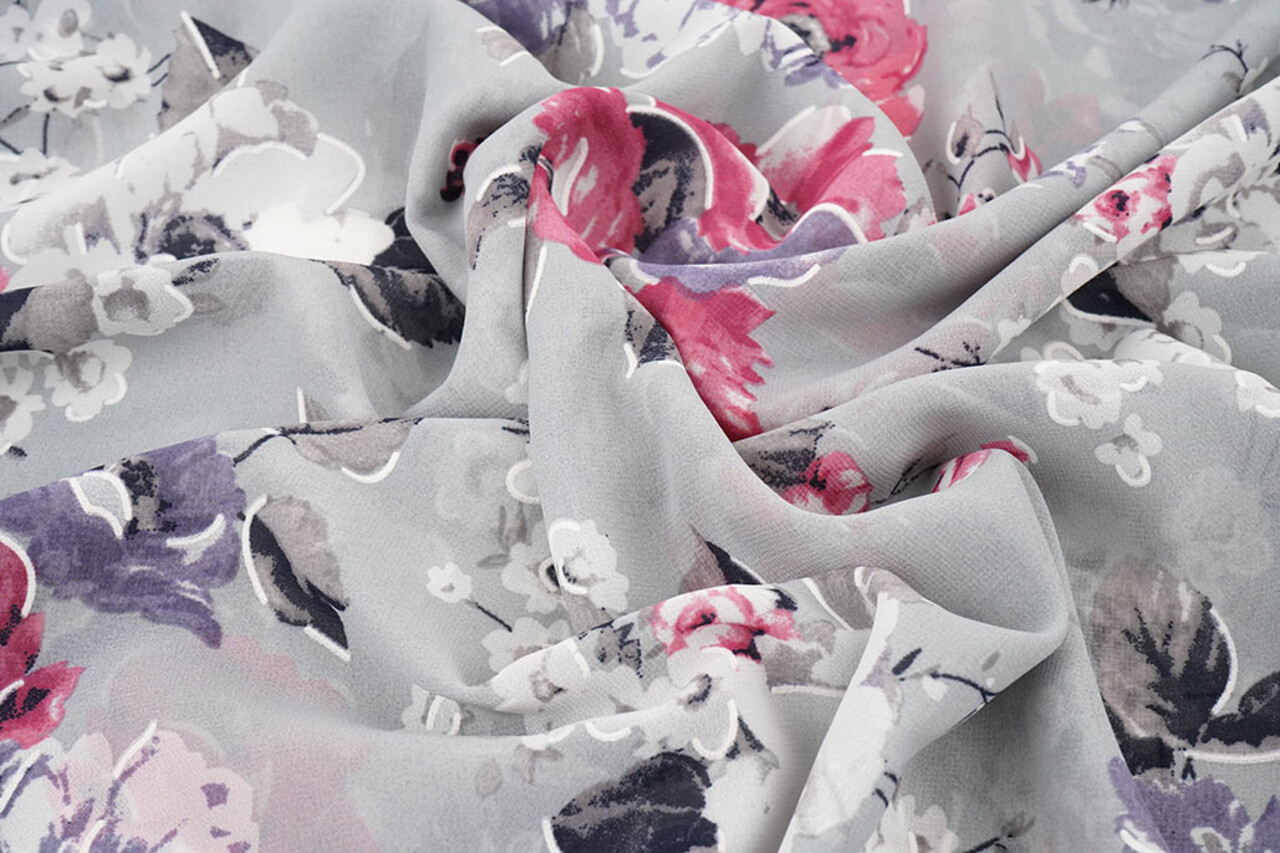 Chiffon Blumen Yinevia