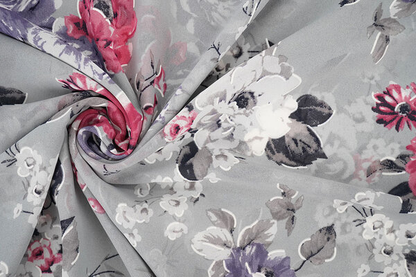 Chifón Flores Yinevia