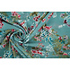 Chiffon Blumen Desmera Jade Grün