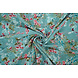 Chifón Flores Desmera Jade Verde