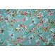 Chifón Flores Desmera Jade Verde