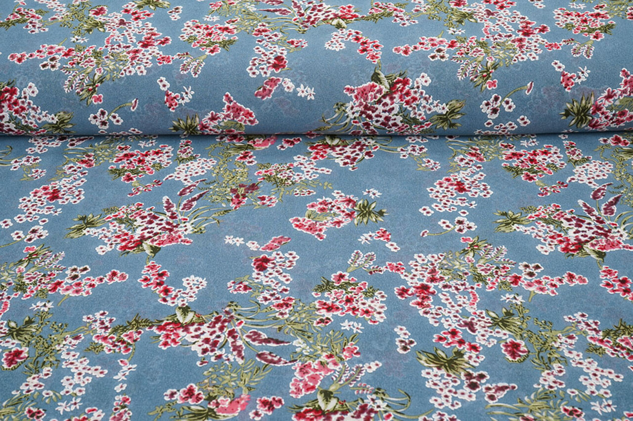 Mousseline Fleurs Desmera Jeans Mousseline Fleurs Desmera Jeans