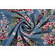 Chifón Flores Desmera Denim Chifón Flores Desmera Denim