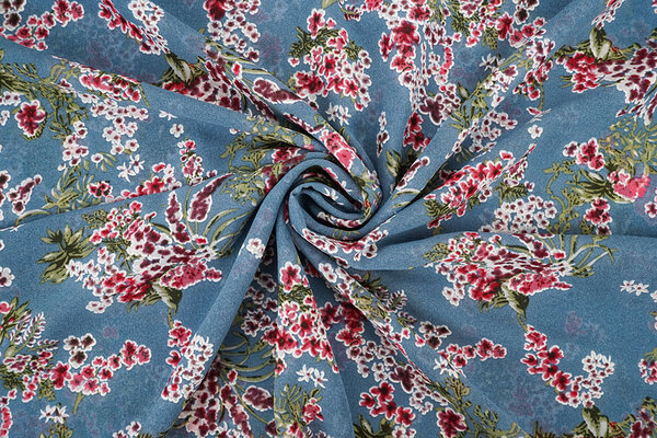 Mousseline Fleurs Desmera Jeans Mousseline Fleurs Desmera Jeans