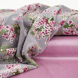 Chiffon Bloemen Desmera Mauve