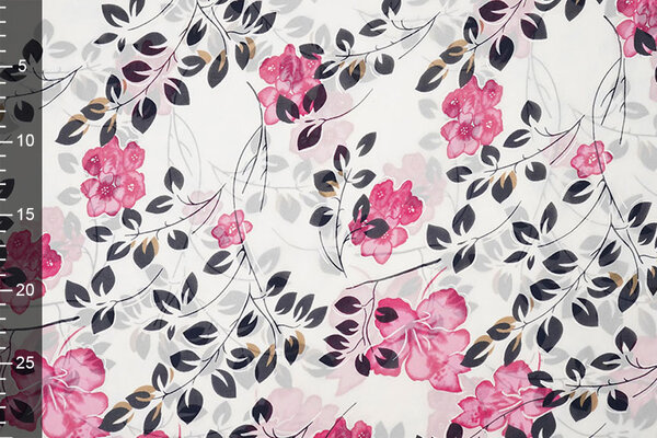 Chiffon Blumen Galina