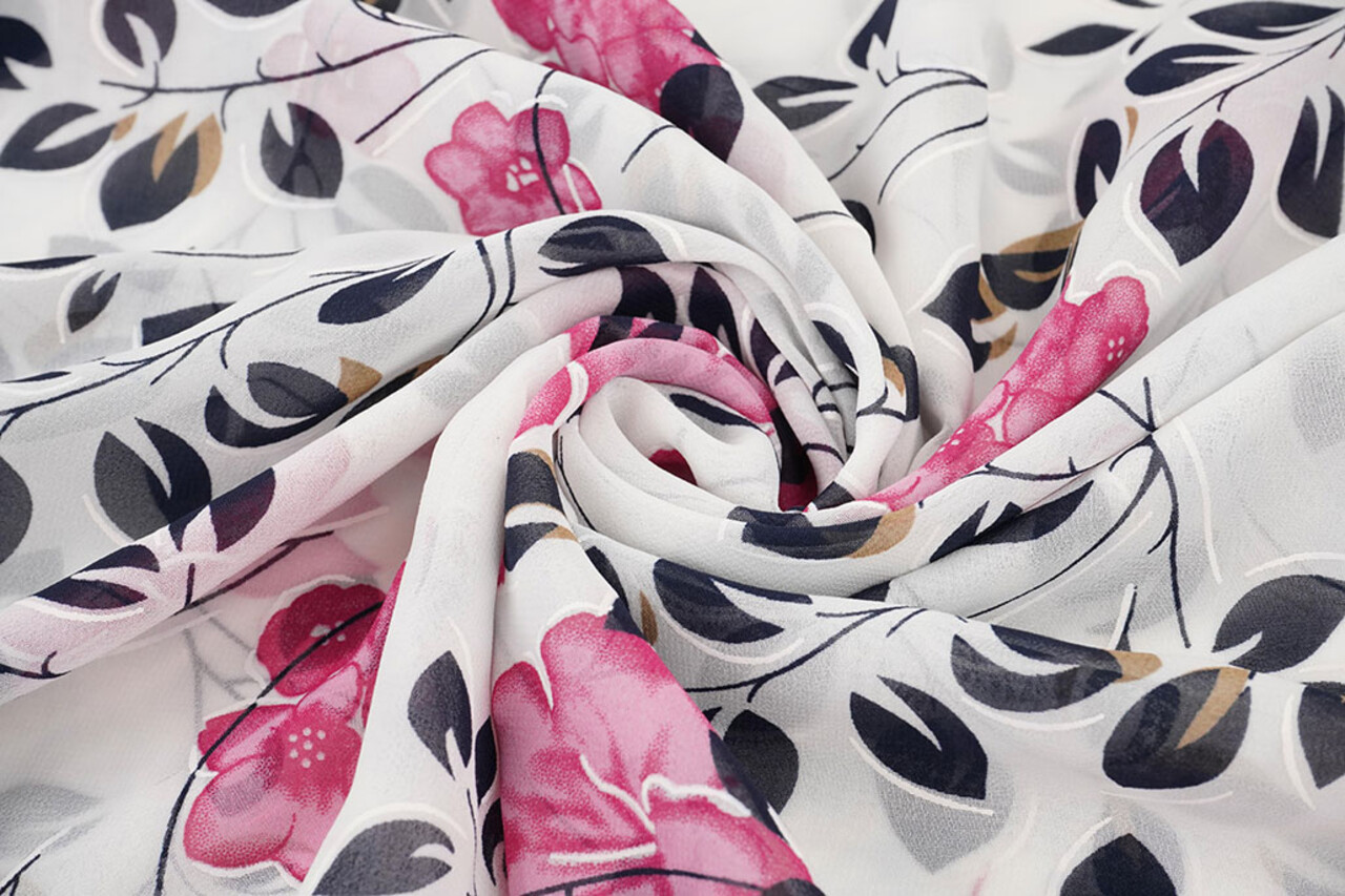 Chiffon Blumen Galina