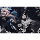 Chiffon Fiori Chauva Blu Navy Chiffon Fiori Chauva Blu Navy