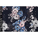 Mousseline Fleurs Chauva Marine Mousseline Fleurs Chauva Marine