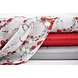 Chiffon Fiori Malina Argento