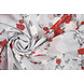 Chiffon Fiori Malina Argento