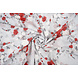 Chiffon Fiori Malina Argento