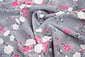 Chiffon Flowers Malina Grey