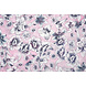Chiffon Blumen Calypso Rosa