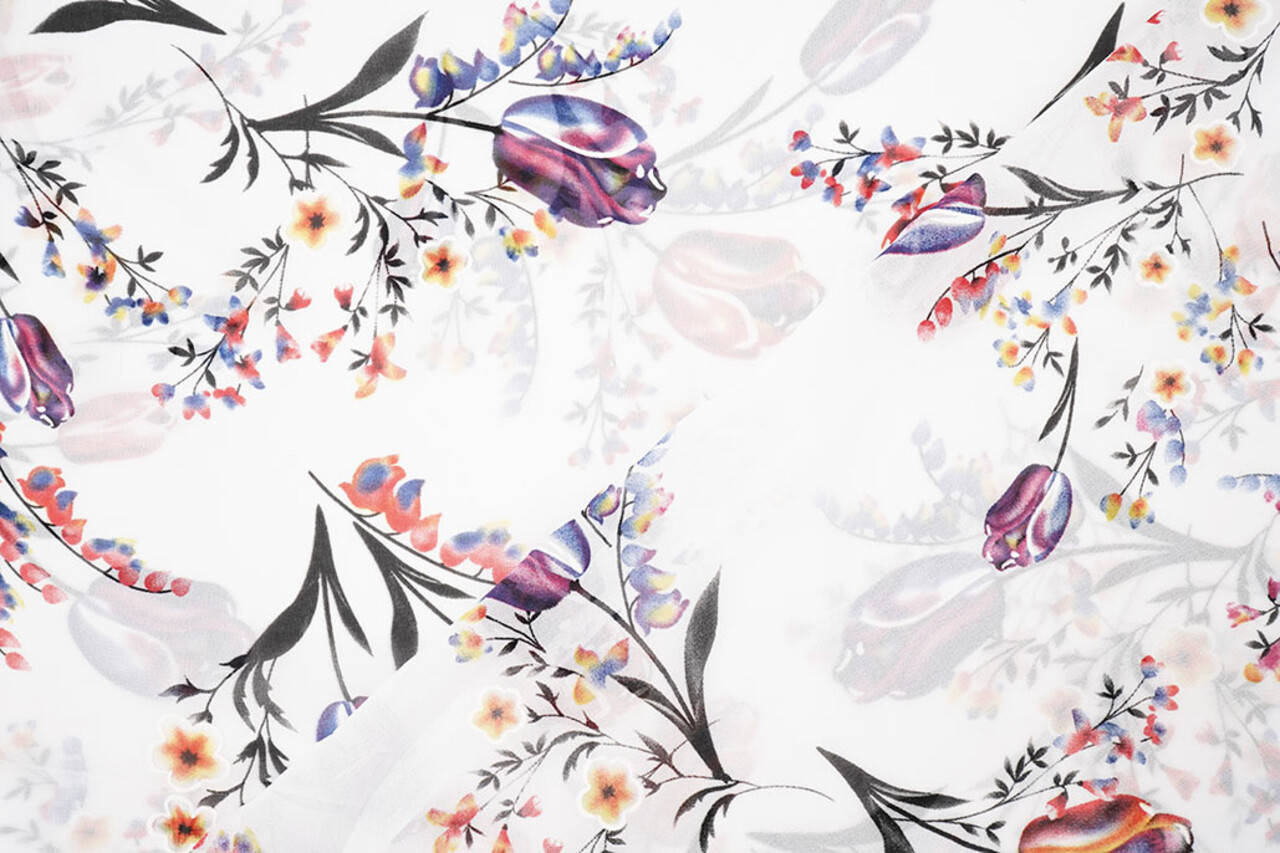 Mousseline Fleurs Sammy Mousseline Fleurs Sammy