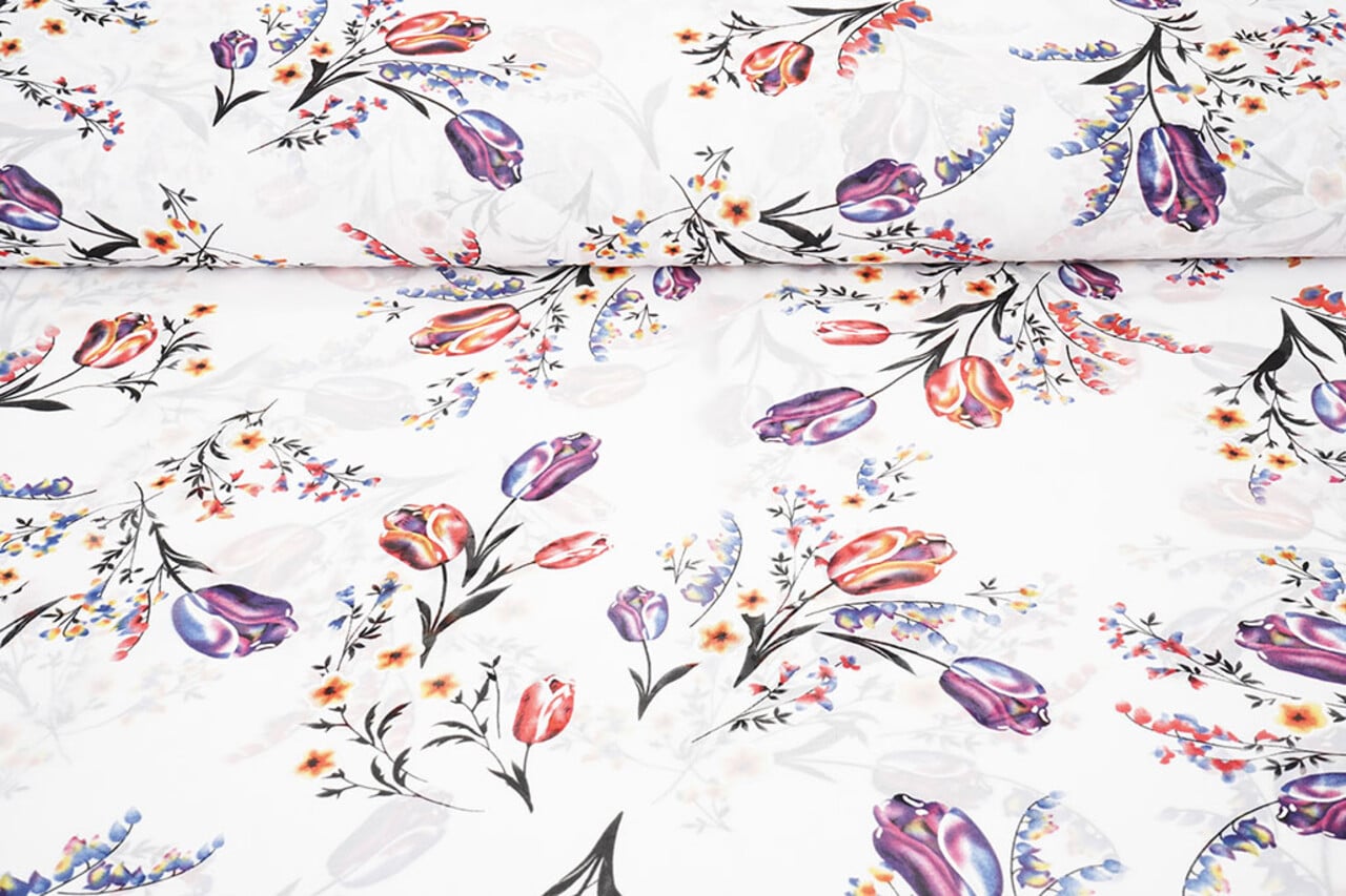 Mousseline Fleurs Sammy Mousseline Fleurs Sammy
