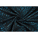 Brocade Kisha Petrol Blue