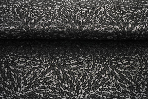 Brocade Kisha Silver Grey