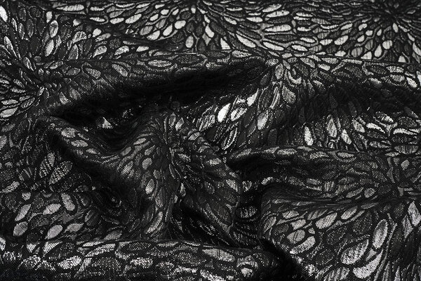 Brocade Kisha Silver Grey