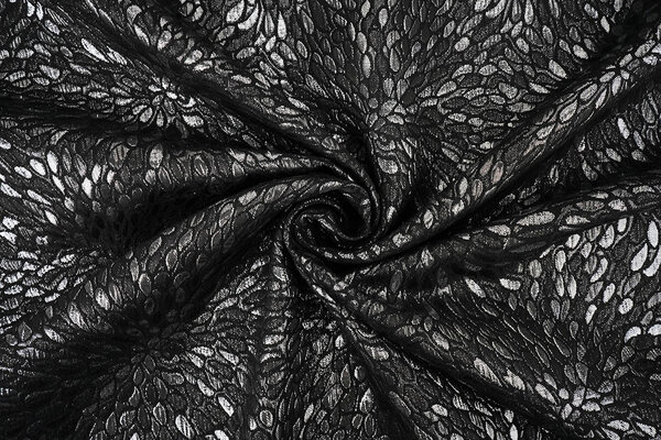 Brocade Kisha Silver Grey