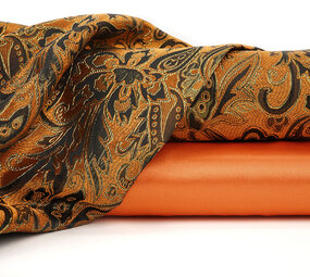 Brocade Agisha Orange