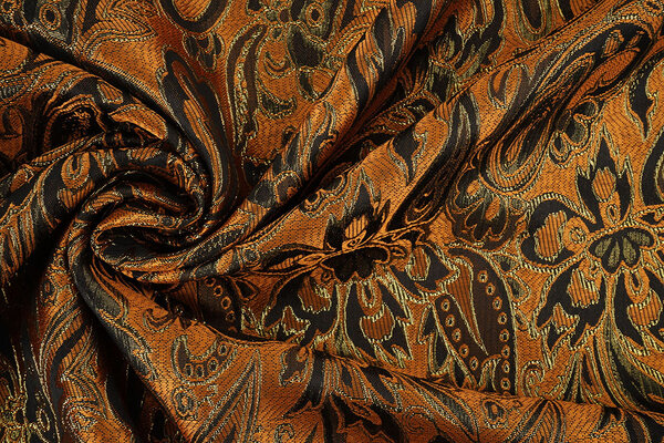 Brocade Agisha Orange