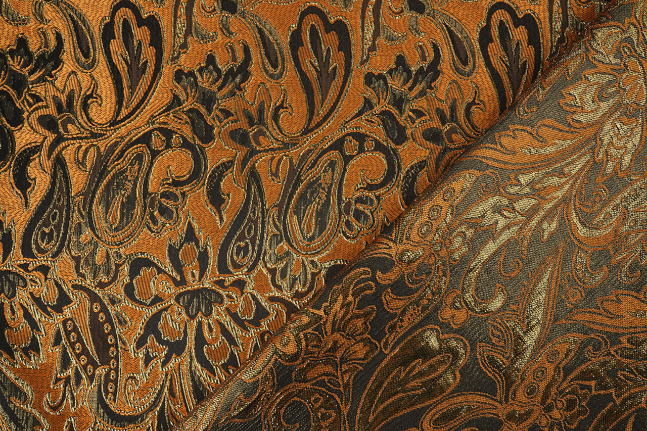Brocade Agisha Orange