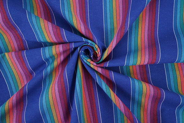 Mexikanische Streifen Blau