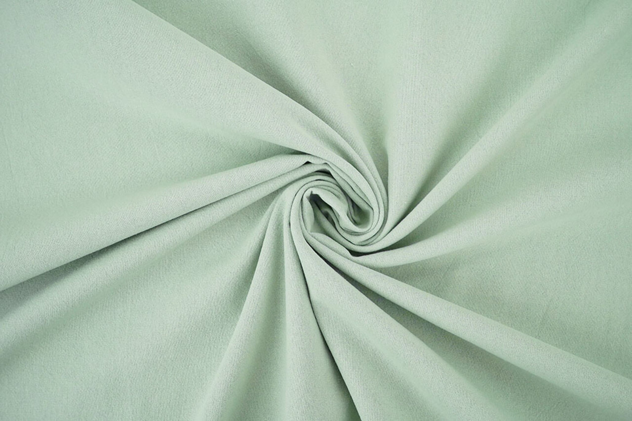 Oeko-Tex® 100% Gewassen Katoen Licht Oud Groen Oeko-Tex® 100% Gewassen Katoen Licht Oud Groen