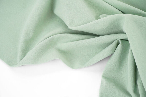 Oeko-Tex® 100% Gewassen Katoen Licht Oud Groen Oeko-Tex® 100% Gewassen Katoen Licht Oud Groen