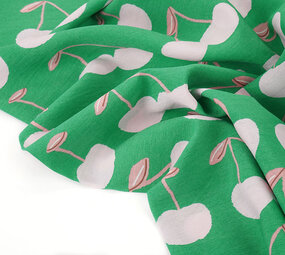 Washed Viscose Cherry