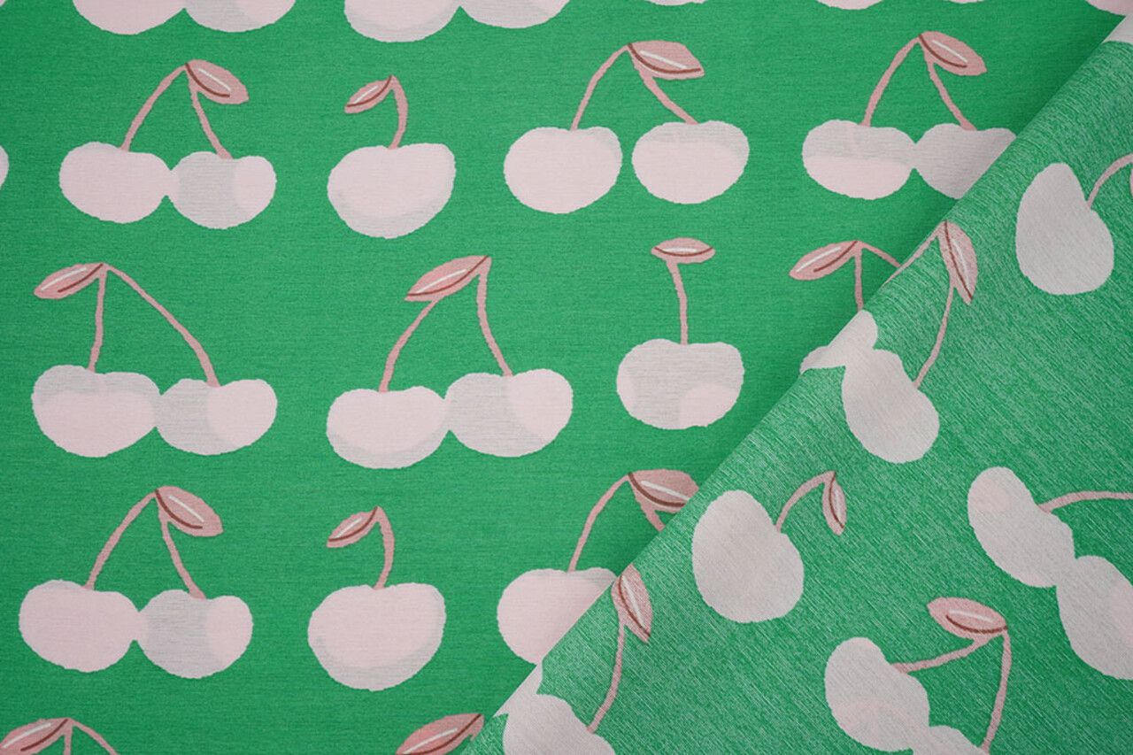 Washed Viscose Cherry