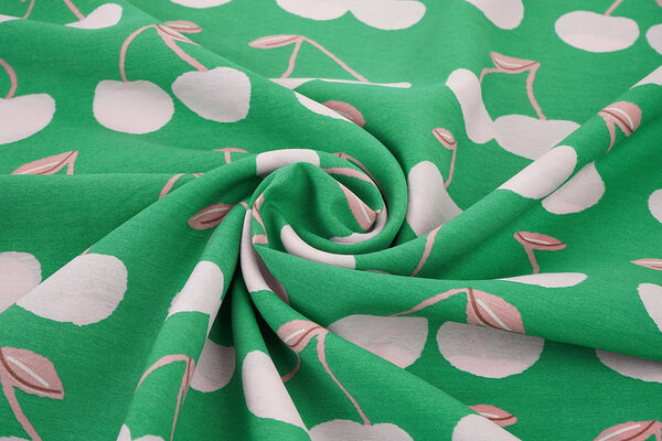 Washed Viscose Cherry