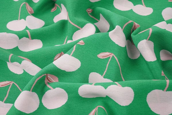 Washed Viscose Cherry
