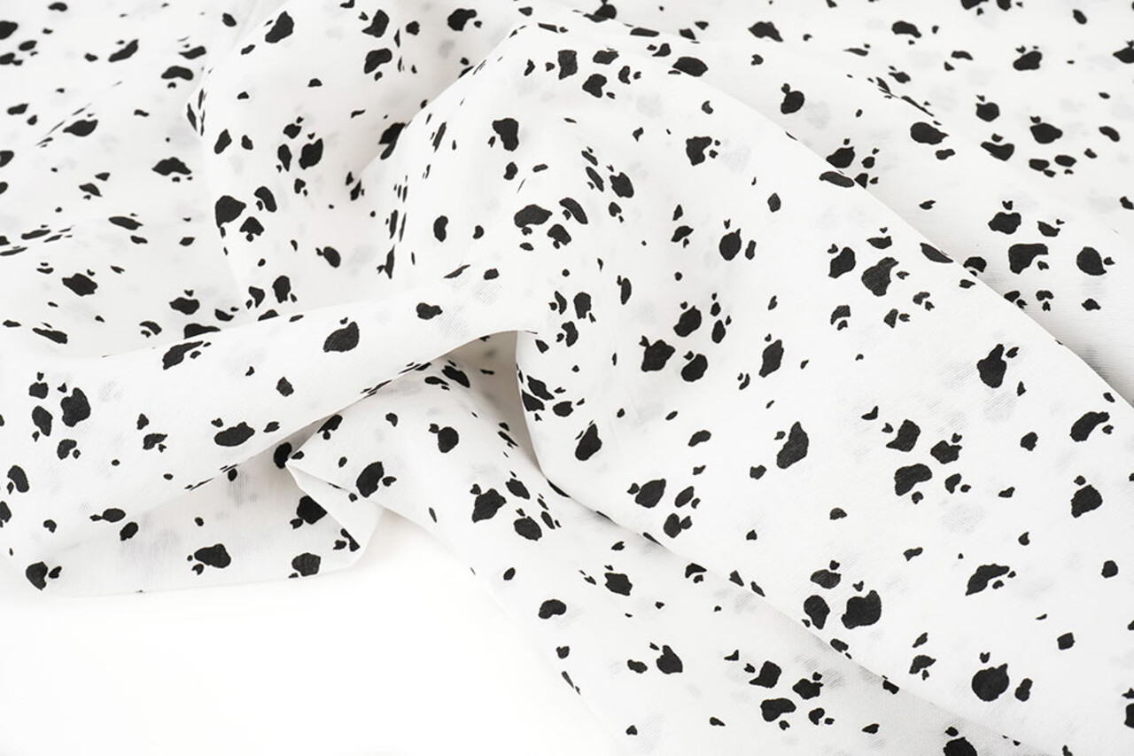 Washed Viscose Spots Washed Viscose Spots