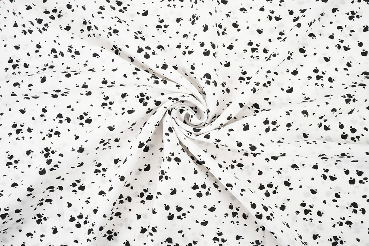 Washed Viscose Spots Washed Viscose Spots