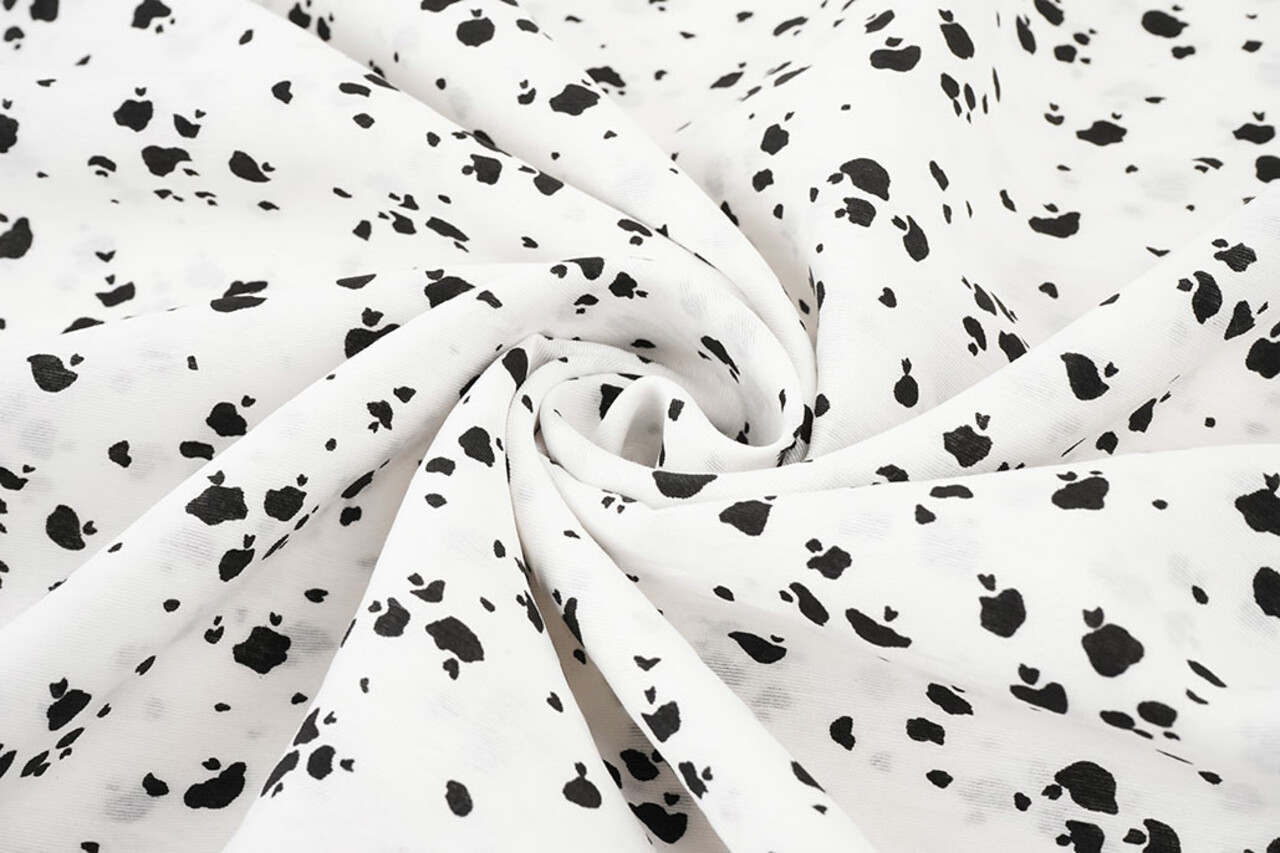 Gewassen Viscose Spots Gewassen Viscose Spots
