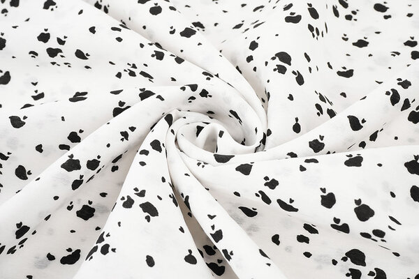 Washed Viscose Spots Washed Viscose Spots