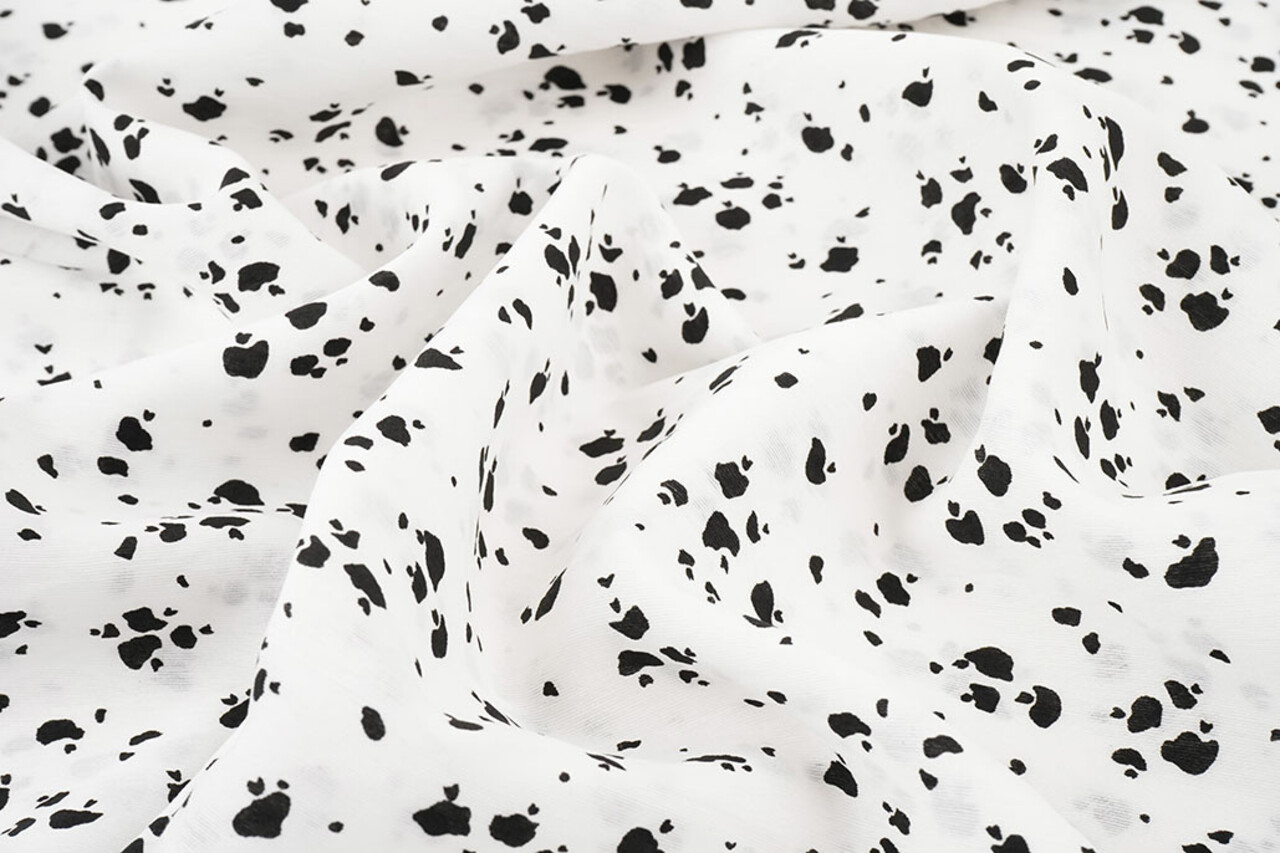 Washed Viscose Spots Washed Viscose Spots