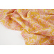 Washed Viscose Paisley Ocher Yellow