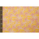 Washed Viscose Paisley Ocher Yellow