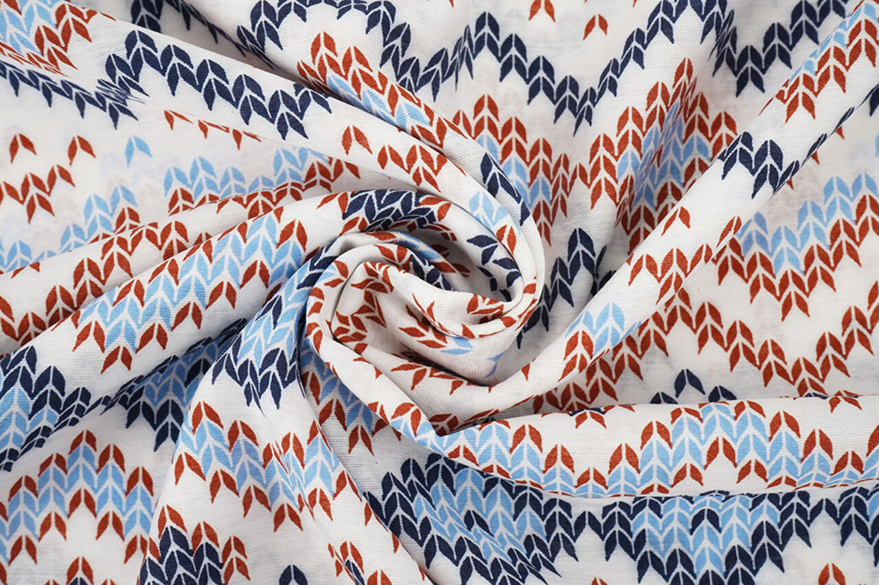 Washed Viscose Rhombus